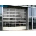 Automatic Aluminum Frame Temperated Glass Panel Garage Door